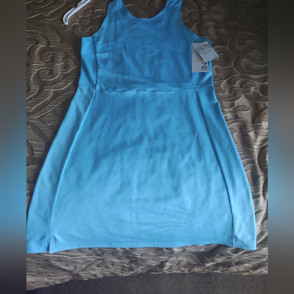 Zella Girl's Two Piece Sports Dress with Matching Shorts NWT